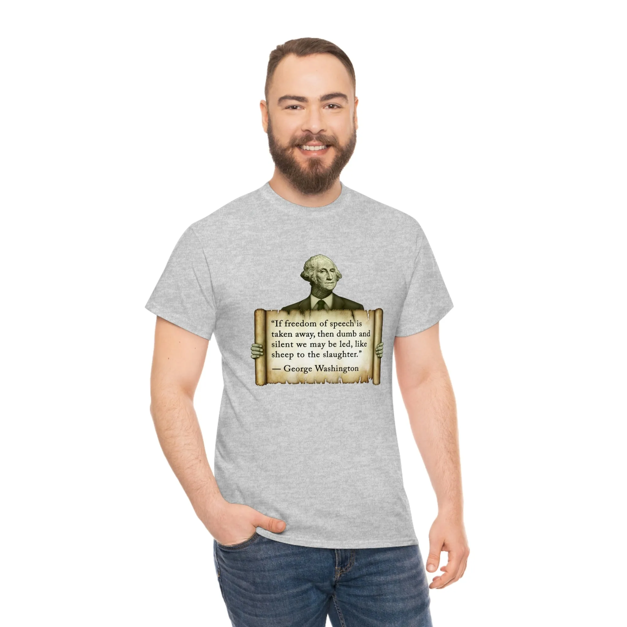 George Washington Freedom of Speech Unisex Tee