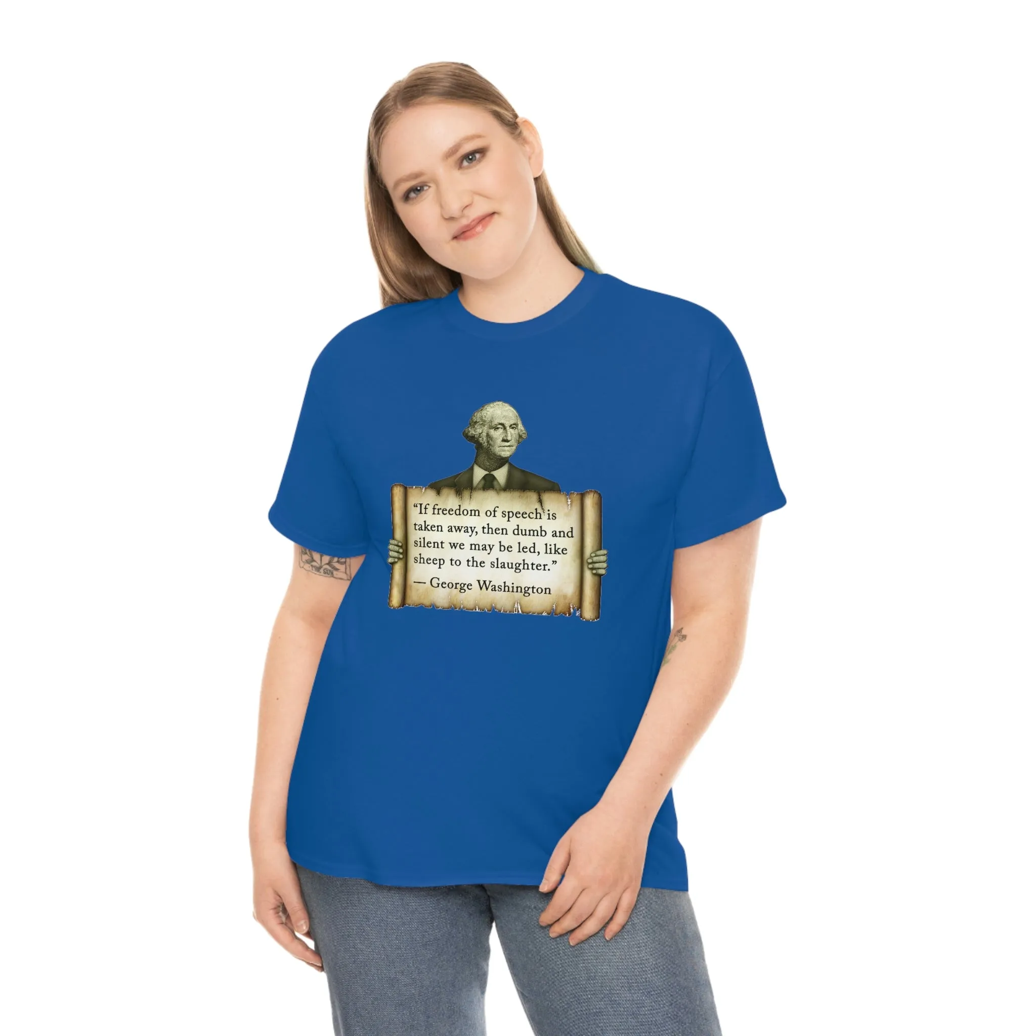 George Washington Freedom of Speech Unisex Tee