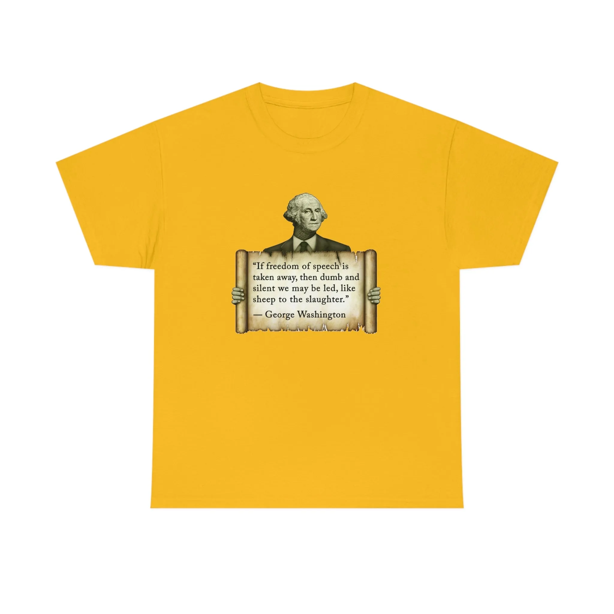 George Washington Freedom of Speech Unisex Tee