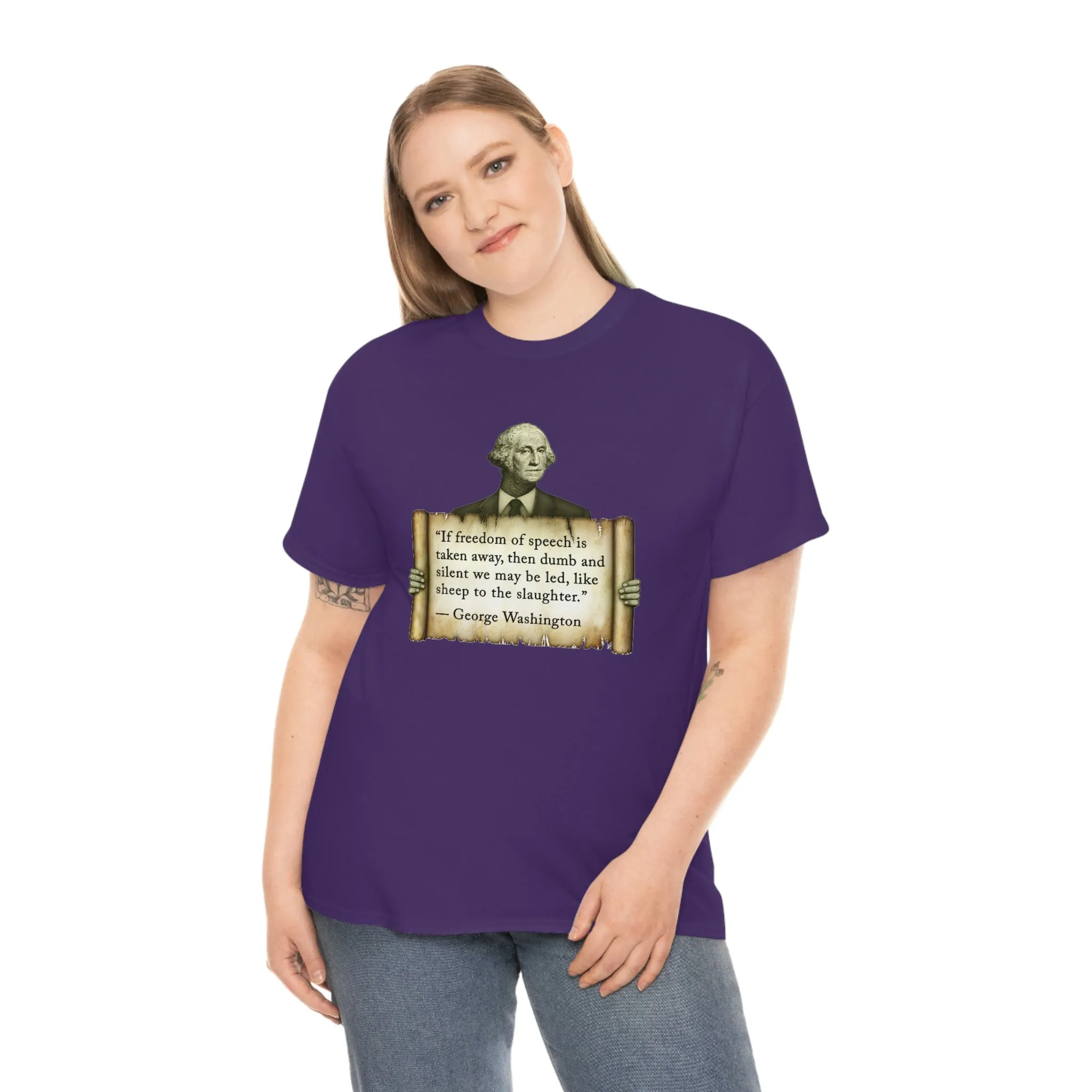 George Washington Freedom of Speech Unisex Tee