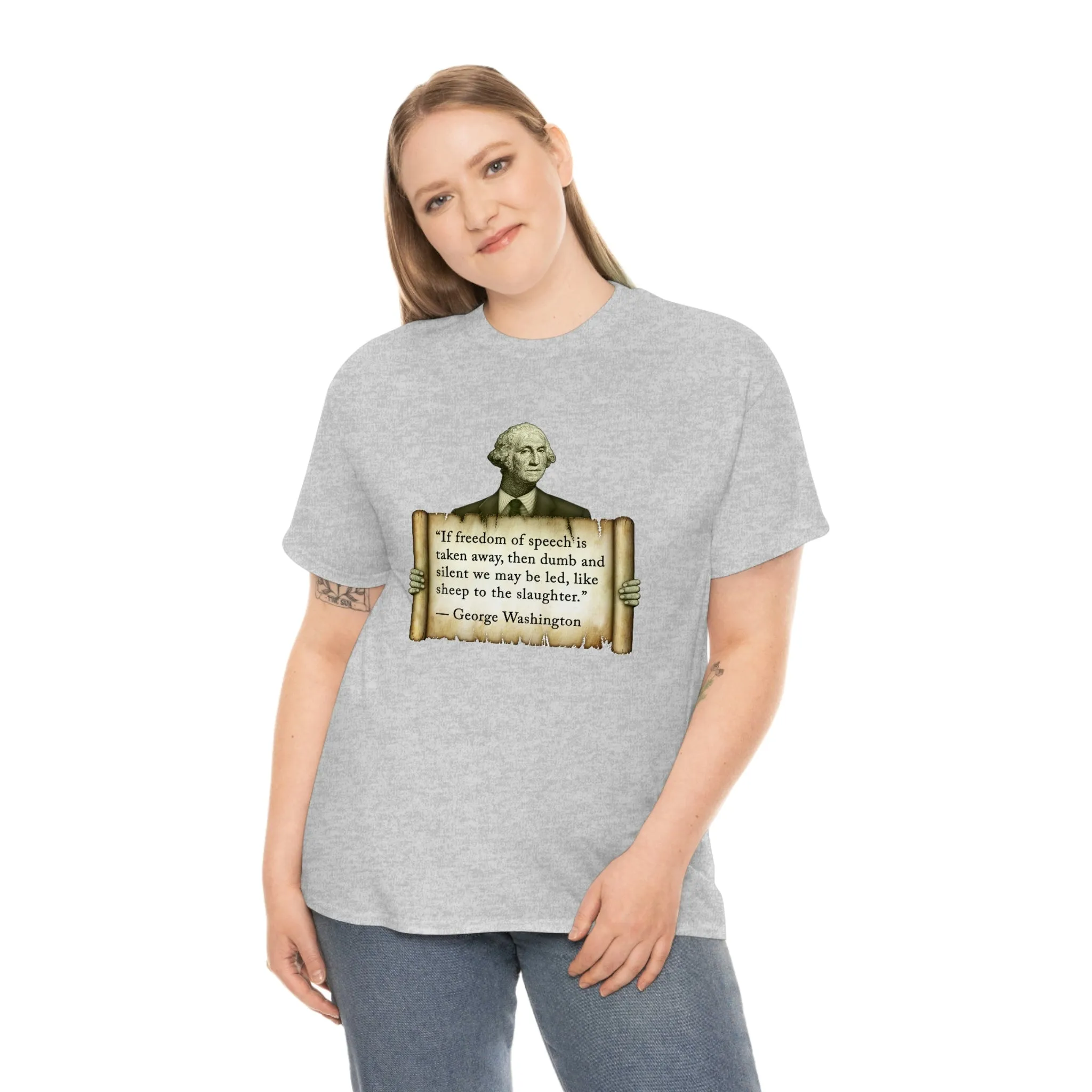 George Washington Freedom of Speech Unisex Tee