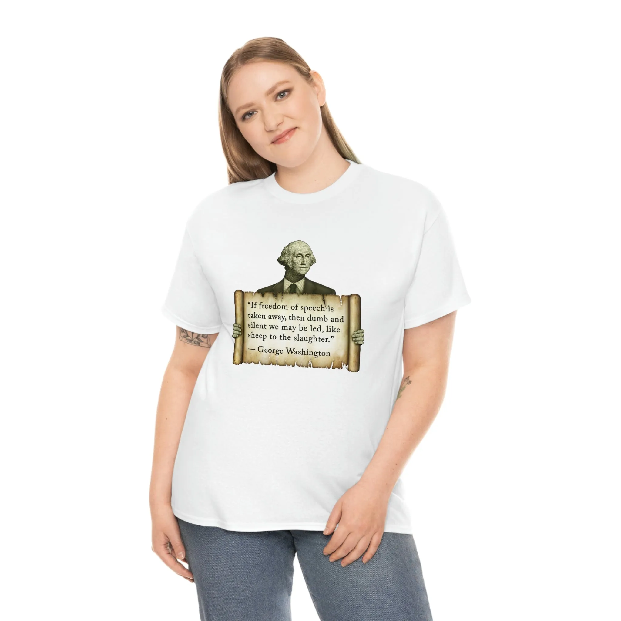 George Washington Freedom of Speech Unisex Tee