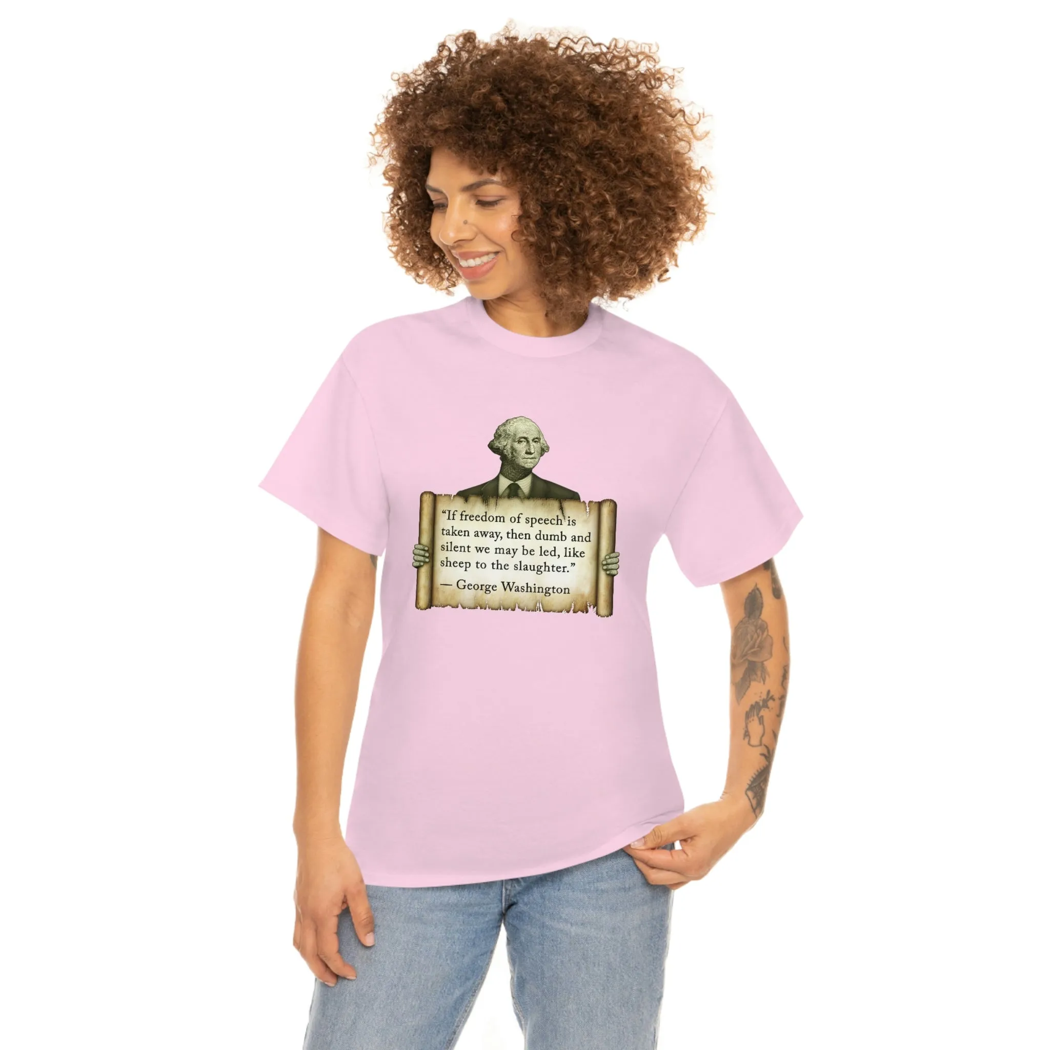 George Washington Freedom of Speech Unisex Tee