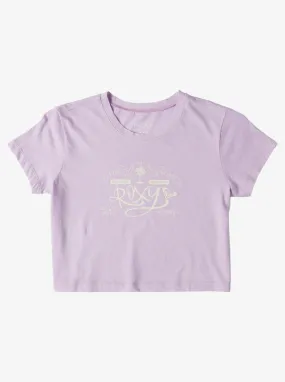 Girls 4-16 Vintage Roxy T-Shirt - Crocus Petal