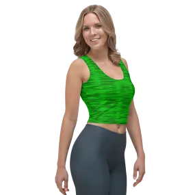 Green Crop Top