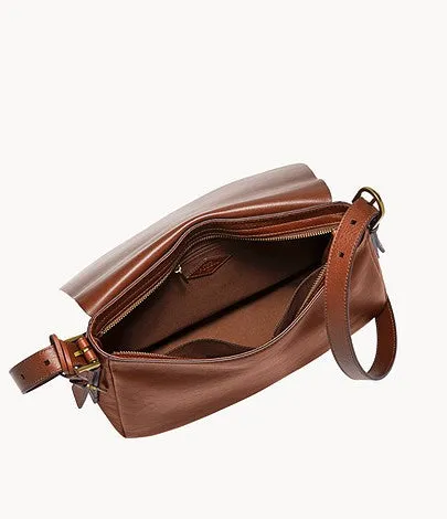 Harper Crossbody Handbag, Brown | Fossil