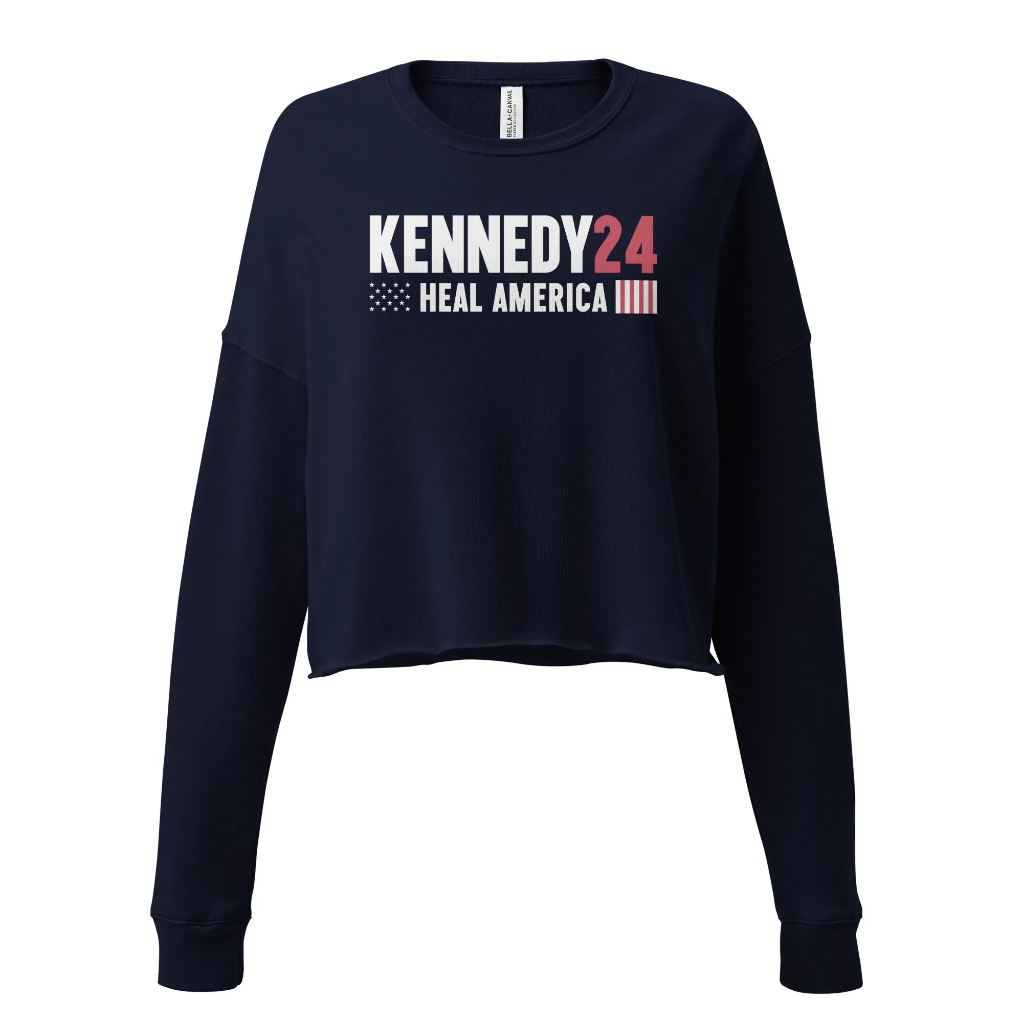 Heal America Crop Sweatshirt