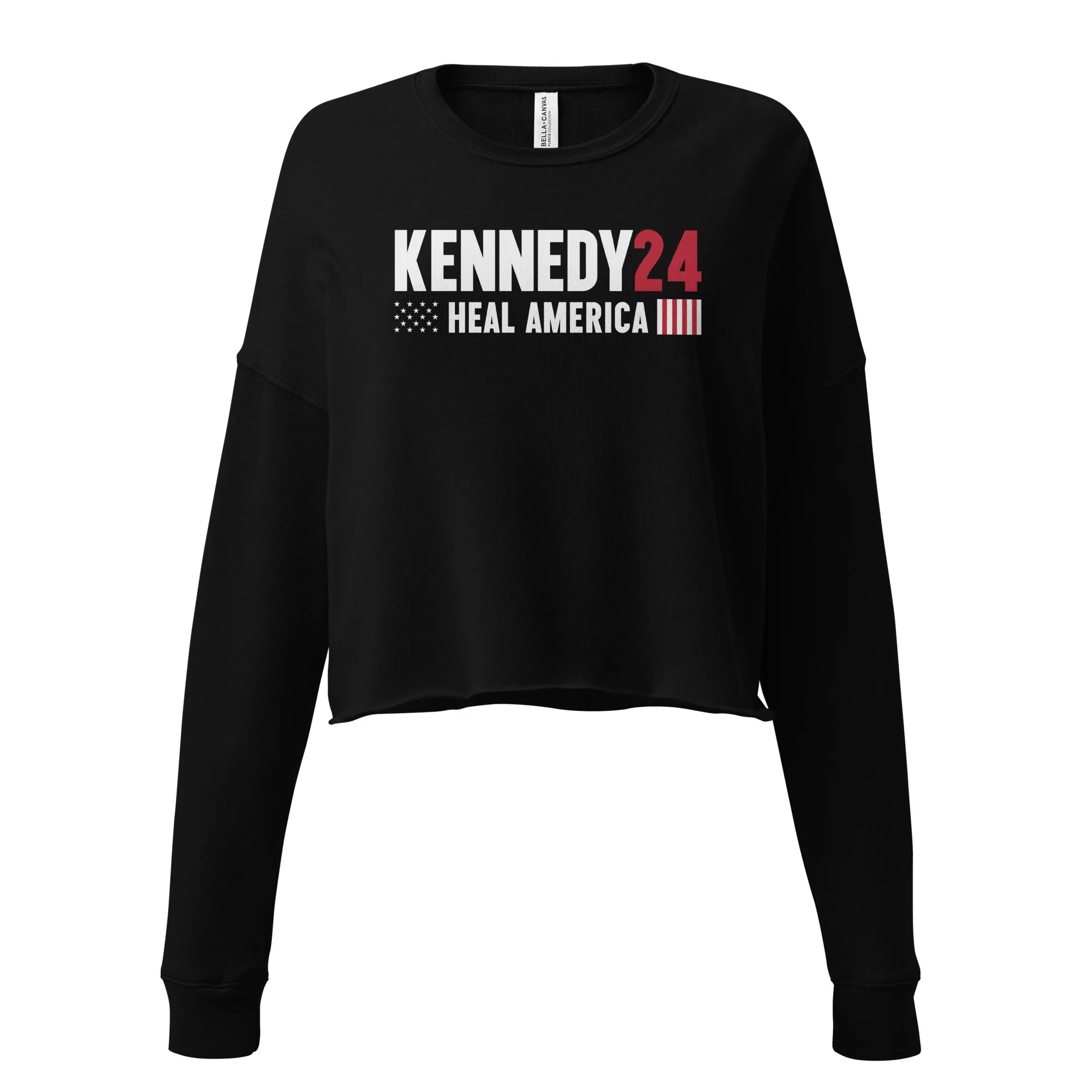 Heal America Crop Sweatshirt