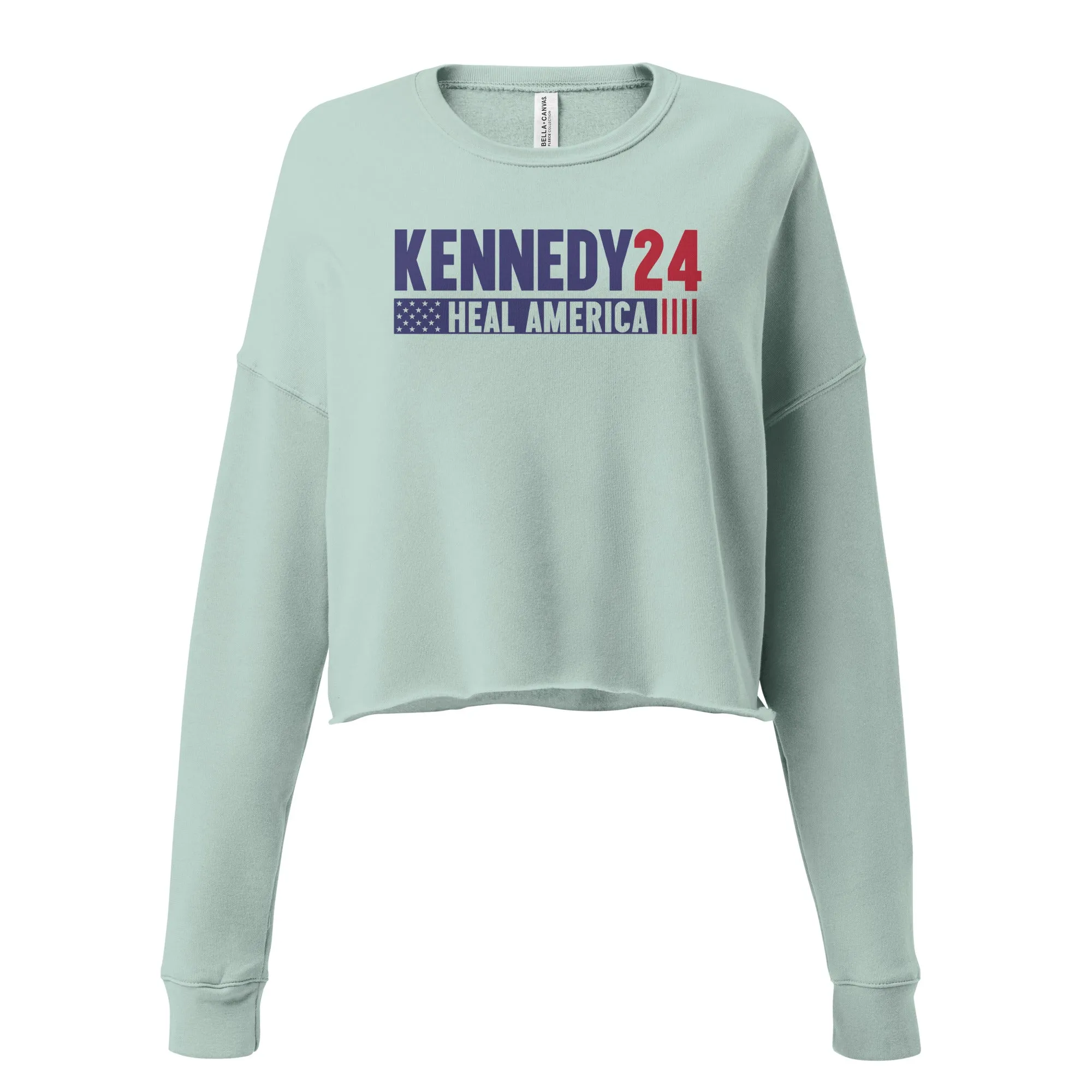 Heal America Crop Sweatshirt