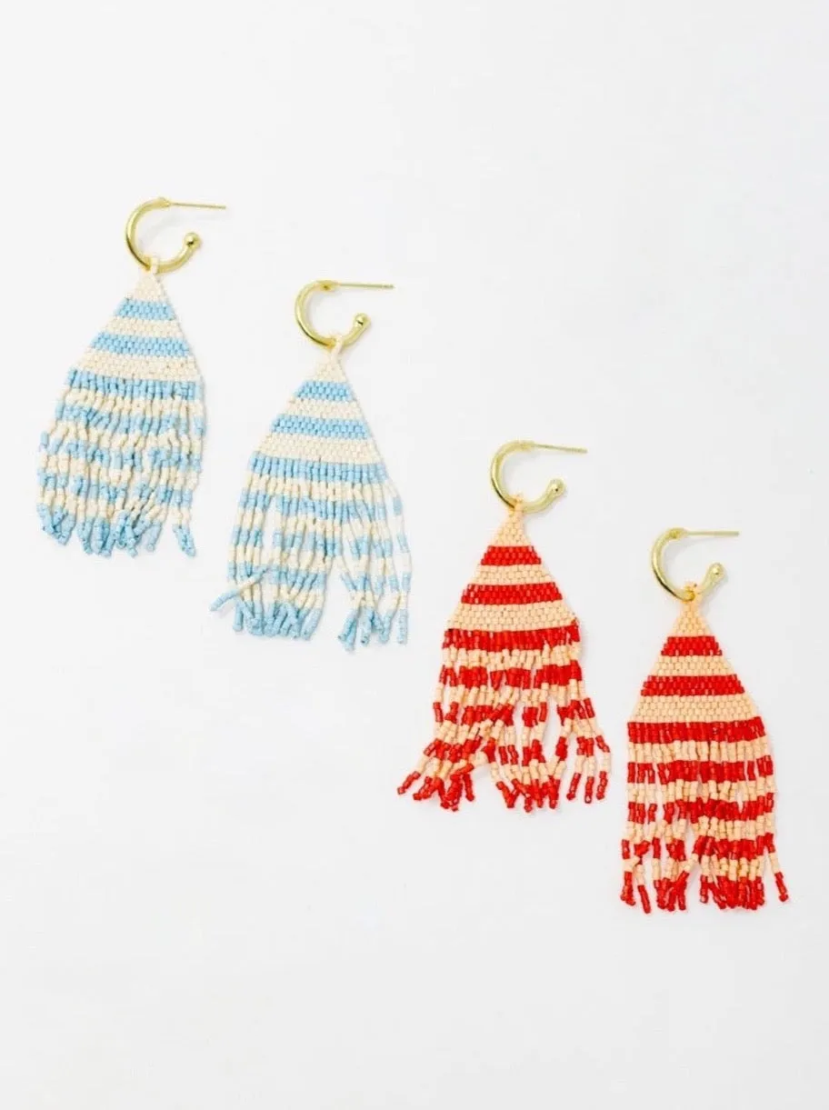 James Fringe Earring