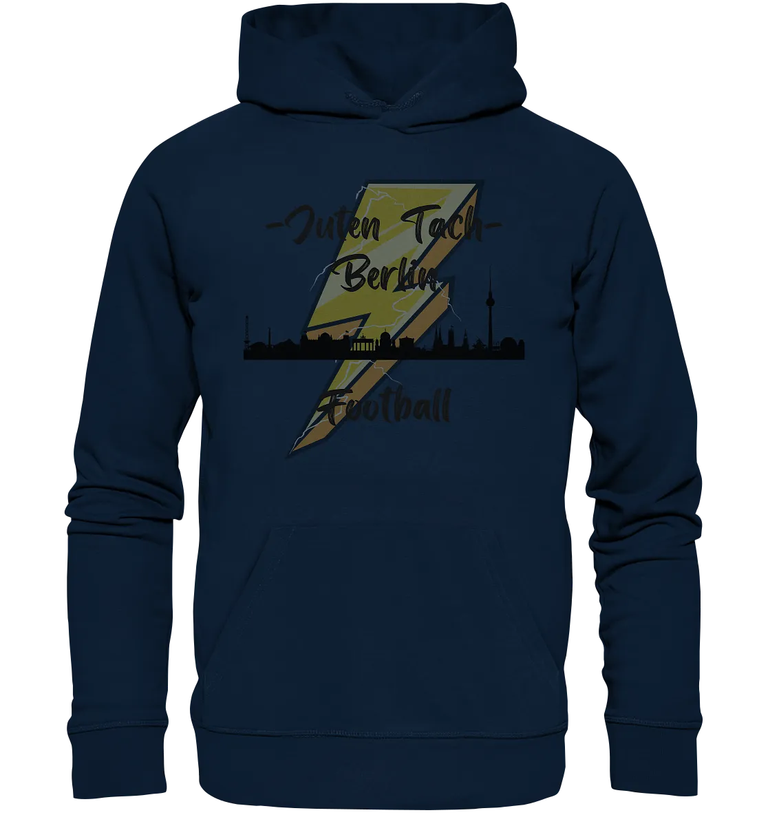 Juten Tach - Berlin Football - Organic Basic Hoodie