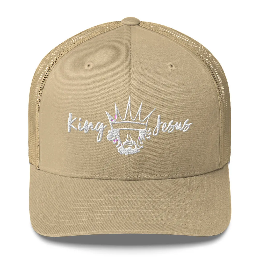 King Jesus Trucker Cap (Multiple Colors)