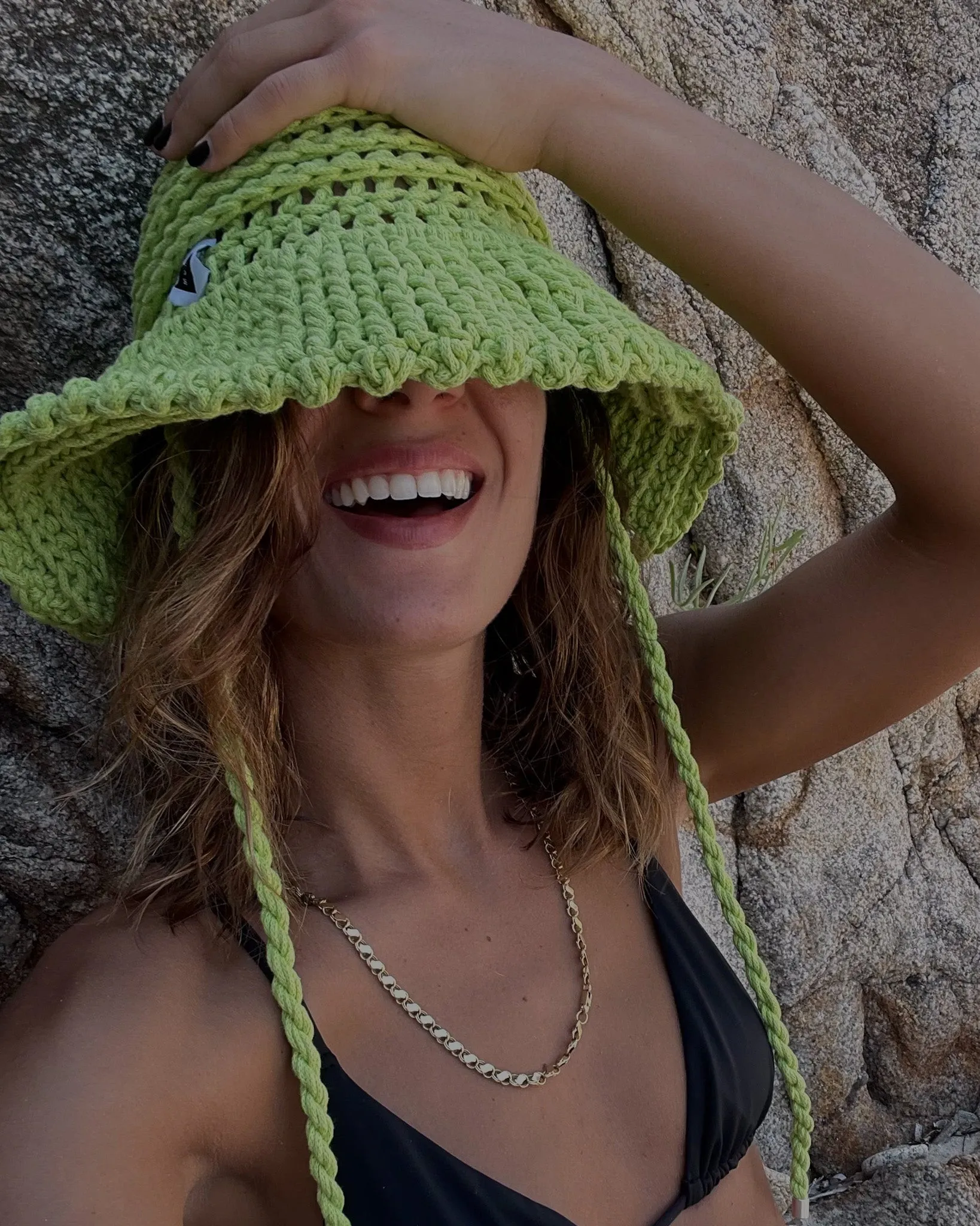 Knitted Bucket Hat