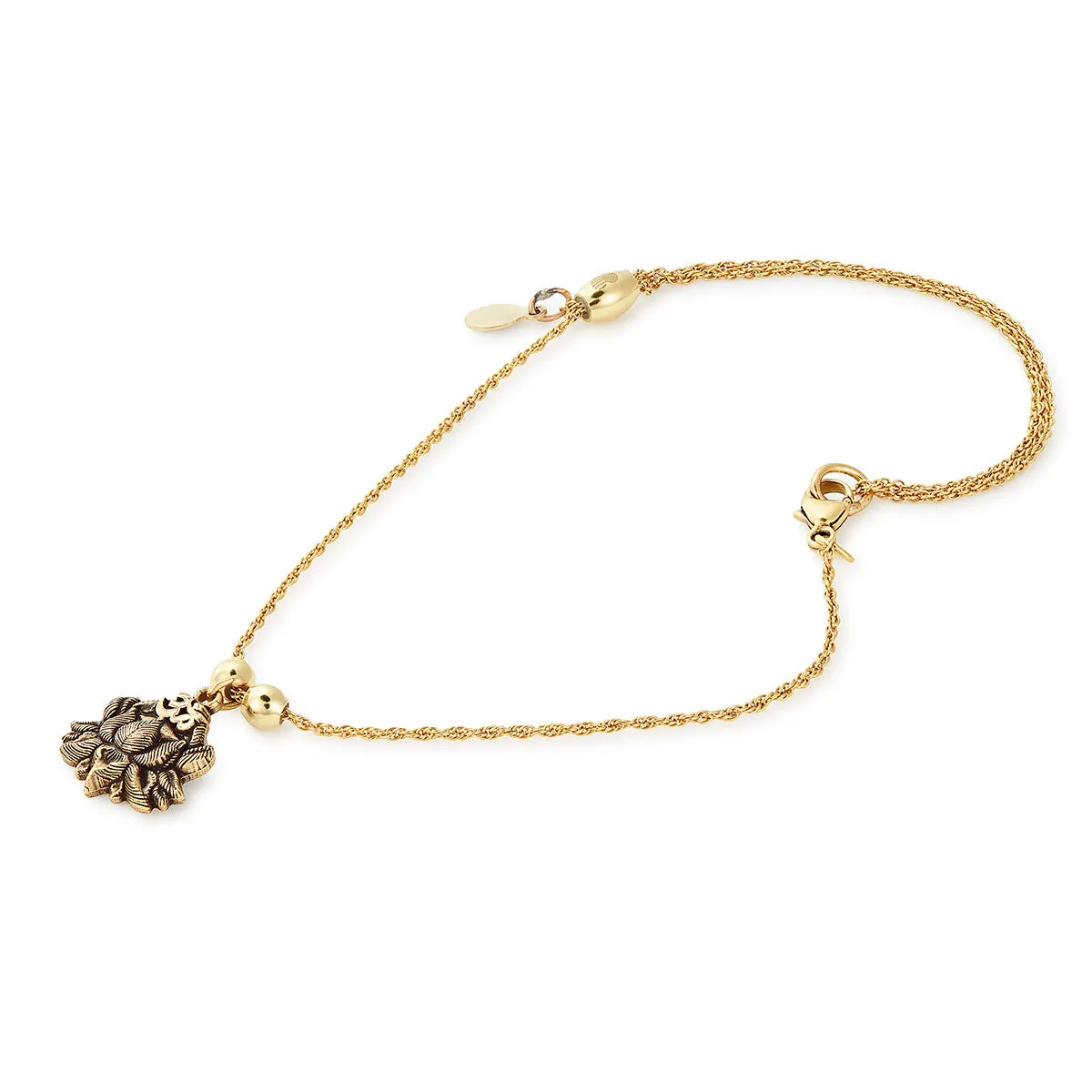 Lotus Peace Petals Anklet