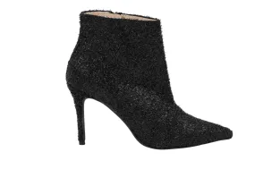 MARIAN Black Sequins Heeled ankle boot