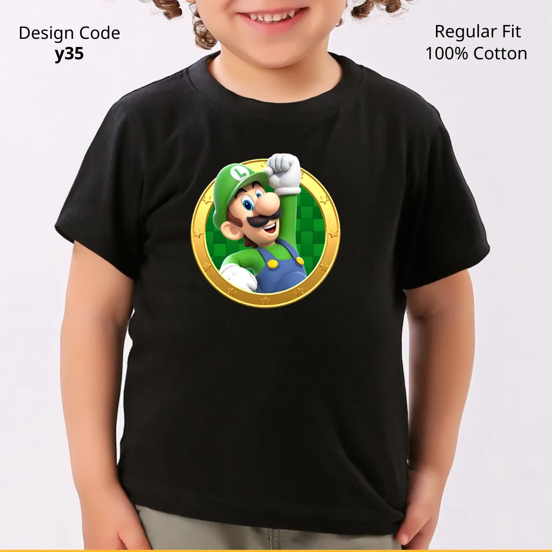 Mario Friend T-shirt ( Design Y35 )