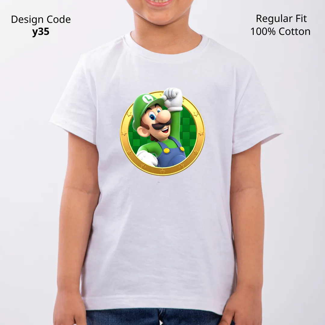 Mario Friend T-shirt ( Design Y35 )