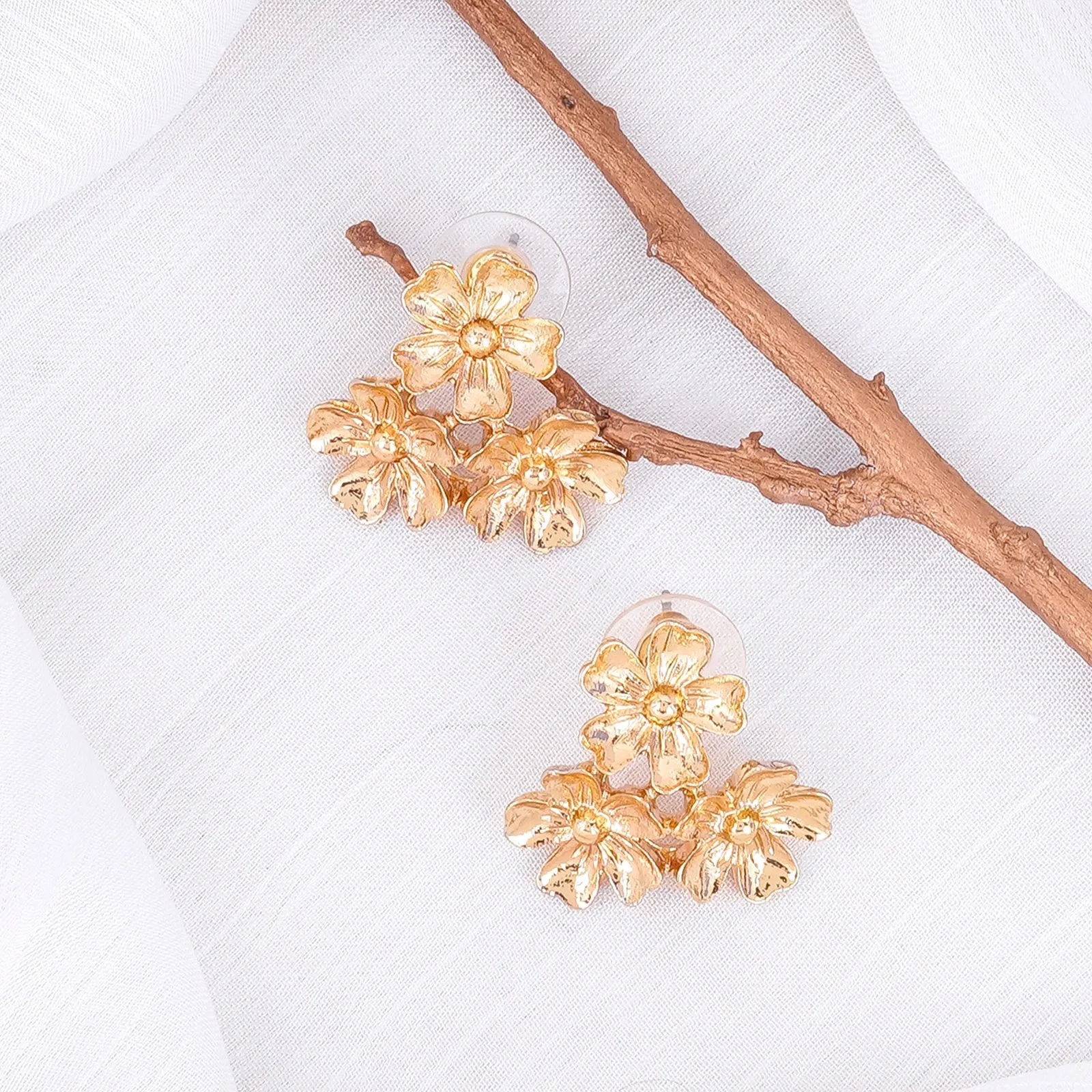 Marjoram Gold Earrings