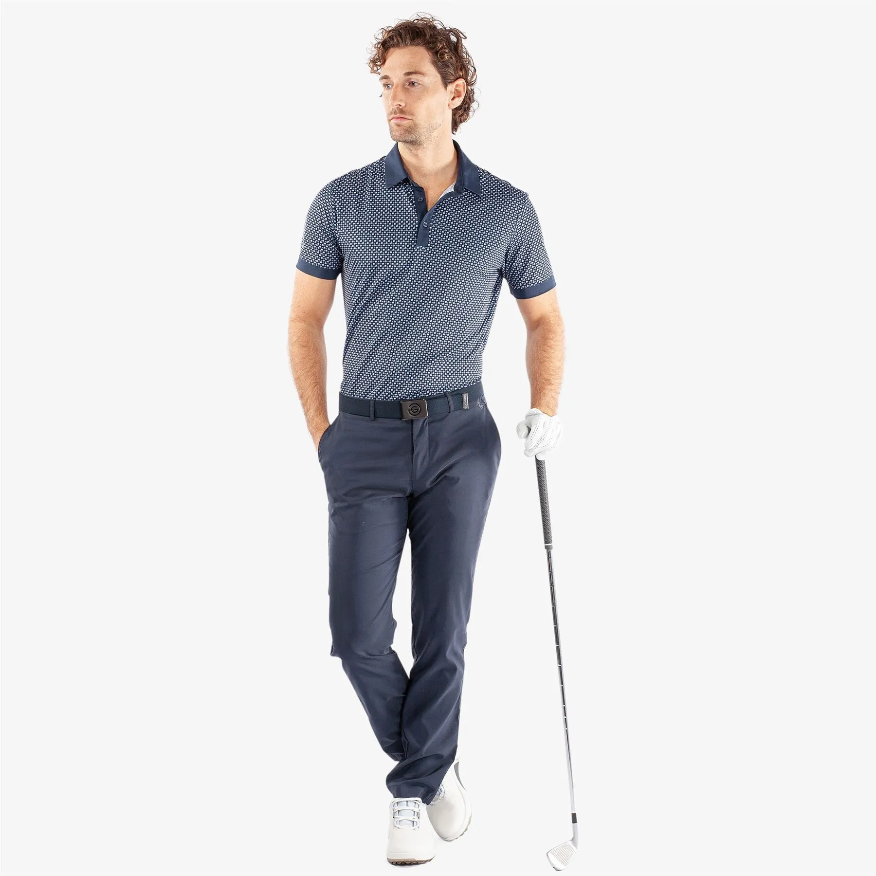 Mate Ventil8  Polo Cool Grey/Navy - SS24