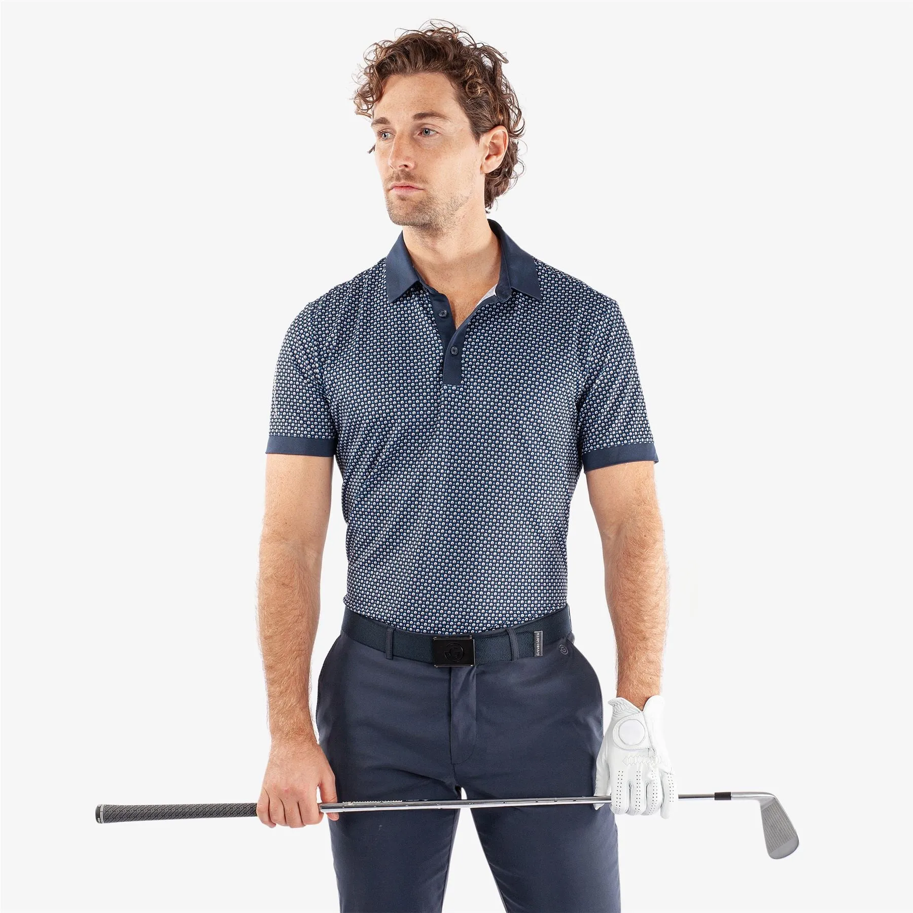 Mate Ventil8  Polo Cool Grey/Navy - SS24