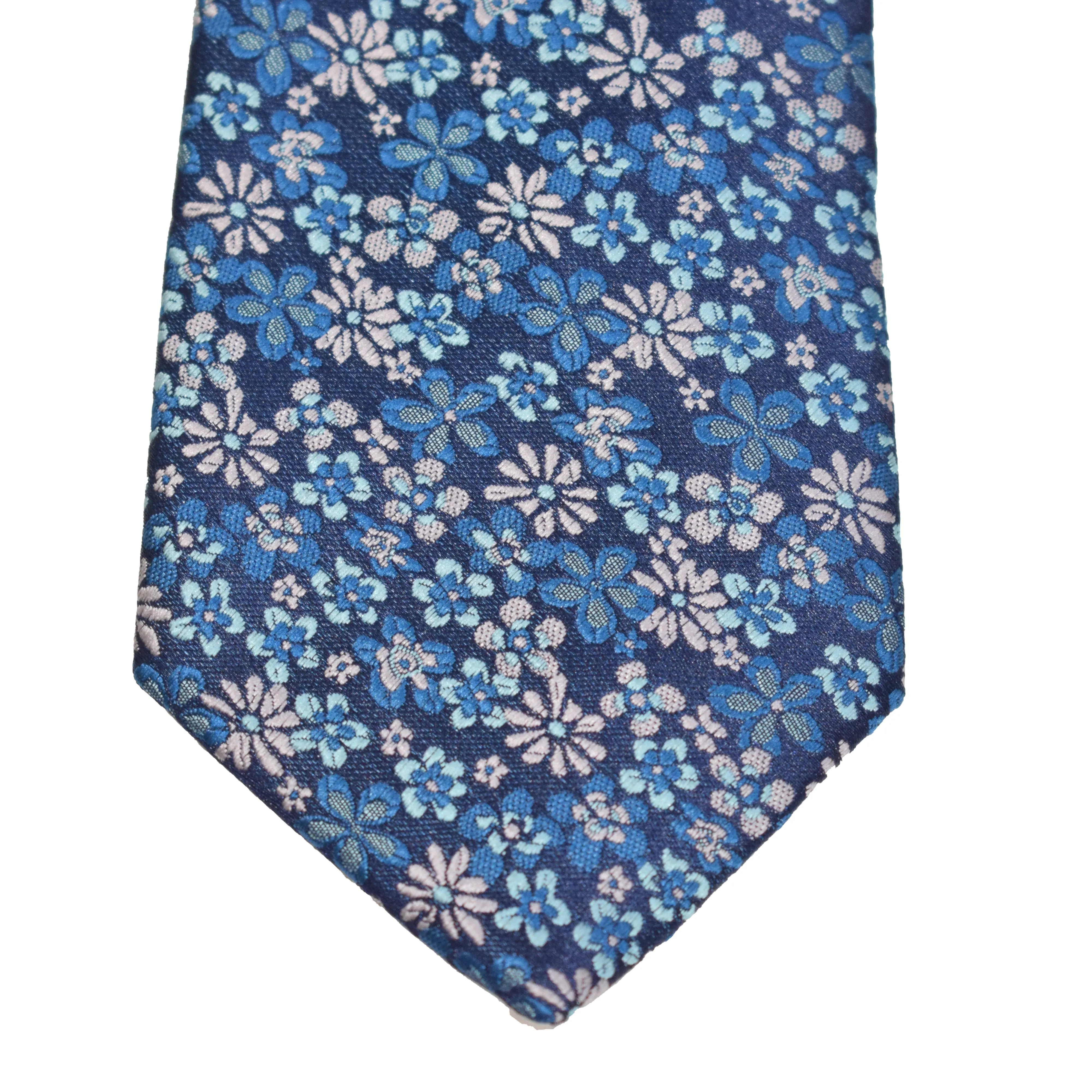 Mens Neck Tie - Poseidon Floral