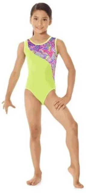 Mondor 7807 Adult Medium Peace & Love Gym Leotard