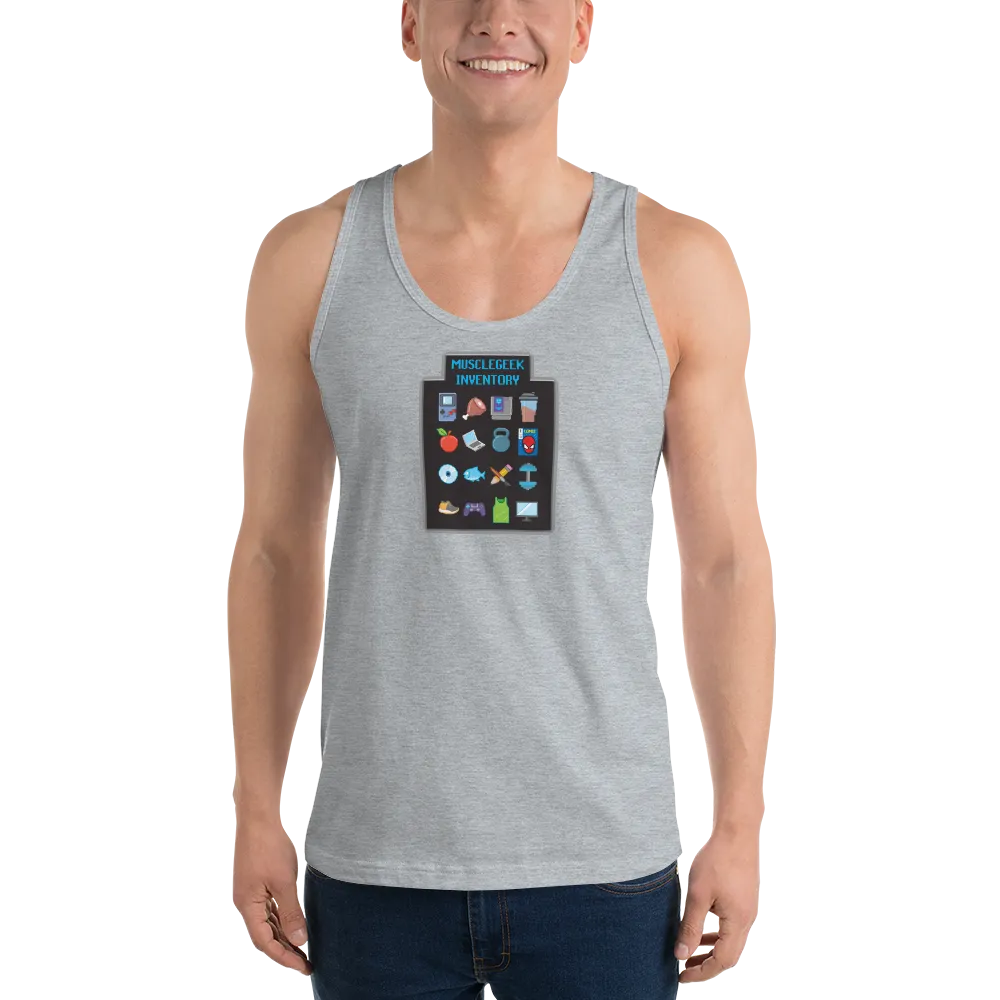 MuscleGeek Inventory - 8-Bit  - Tank Top