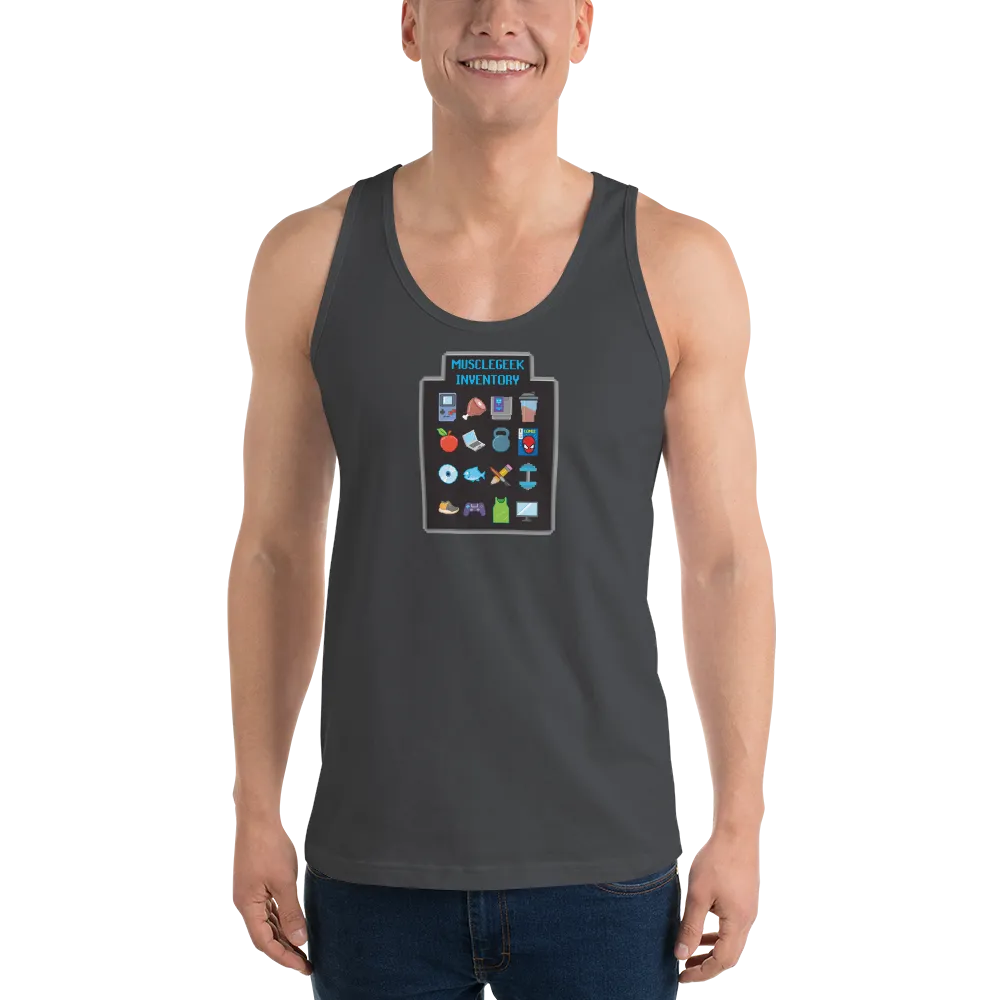 MuscleGeek Inventory - 8-Bit  - Tank Top