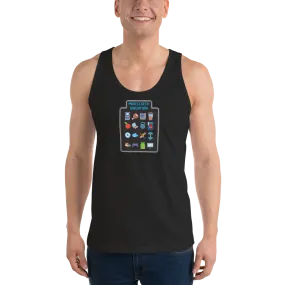 MuscleGeek Inventory - 8-Bit  - Tank Top