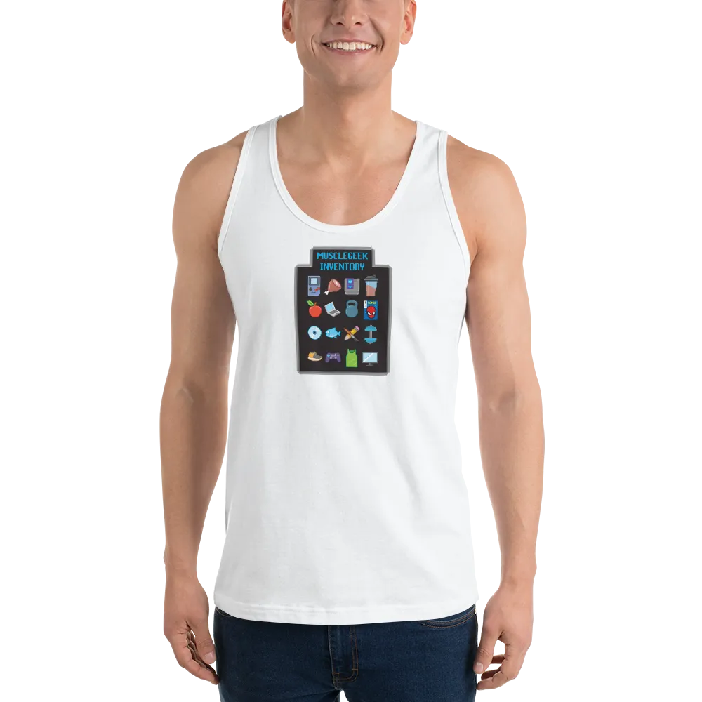 MuscleGeek Inventory - 8-Bit  - Tank Top