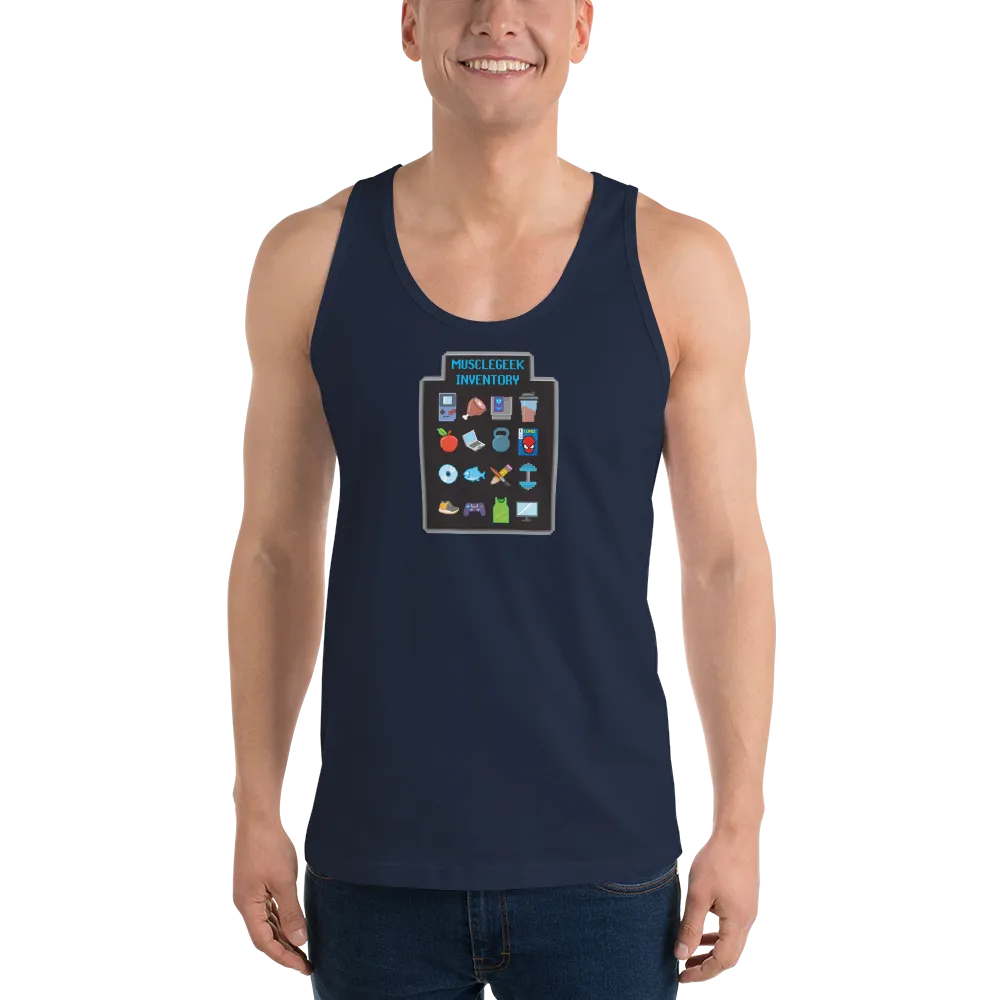 MuscleGeek Inventory - 8-Bit  - Tank Top