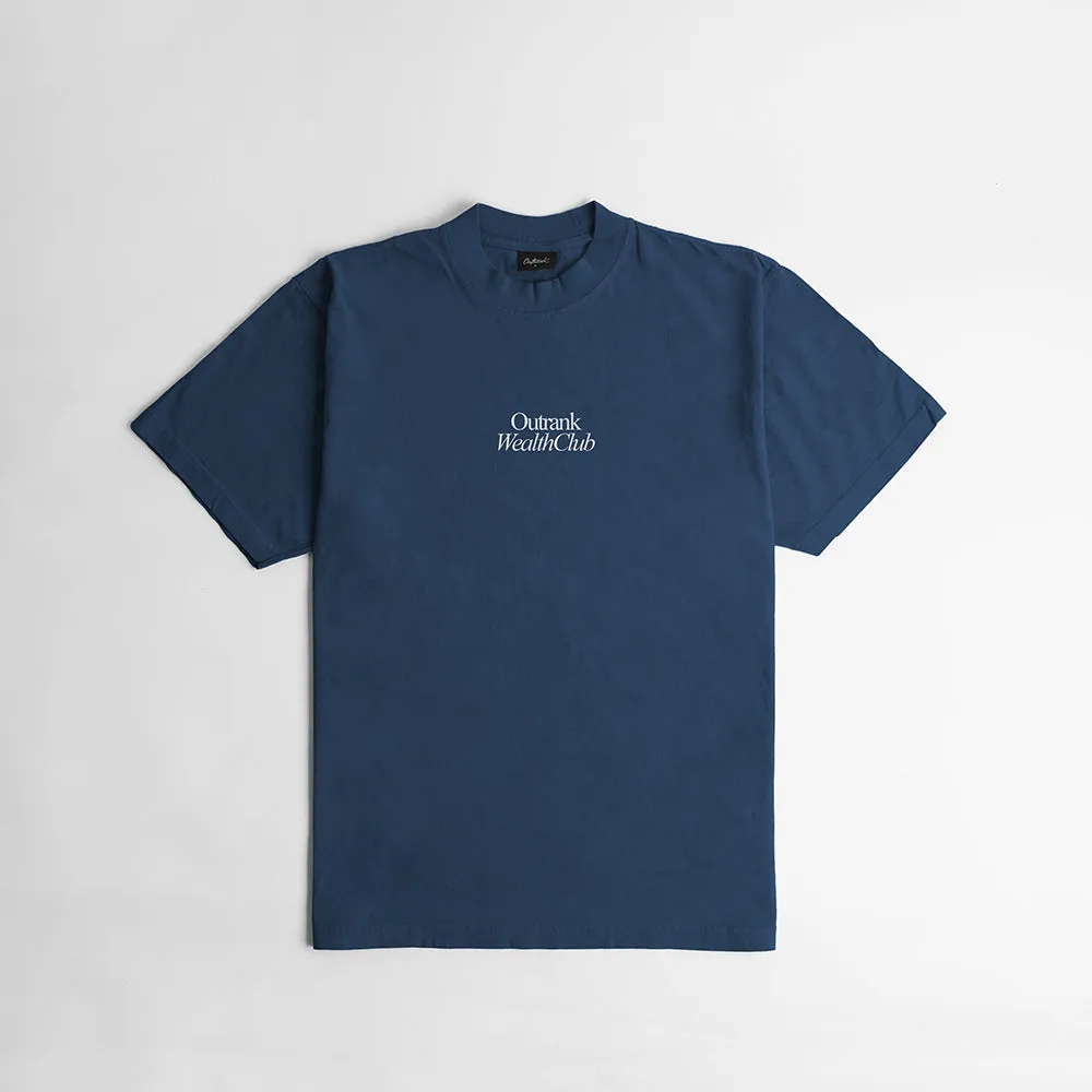 Networth Ultra Heavyweight T-shirt- Washed Denim