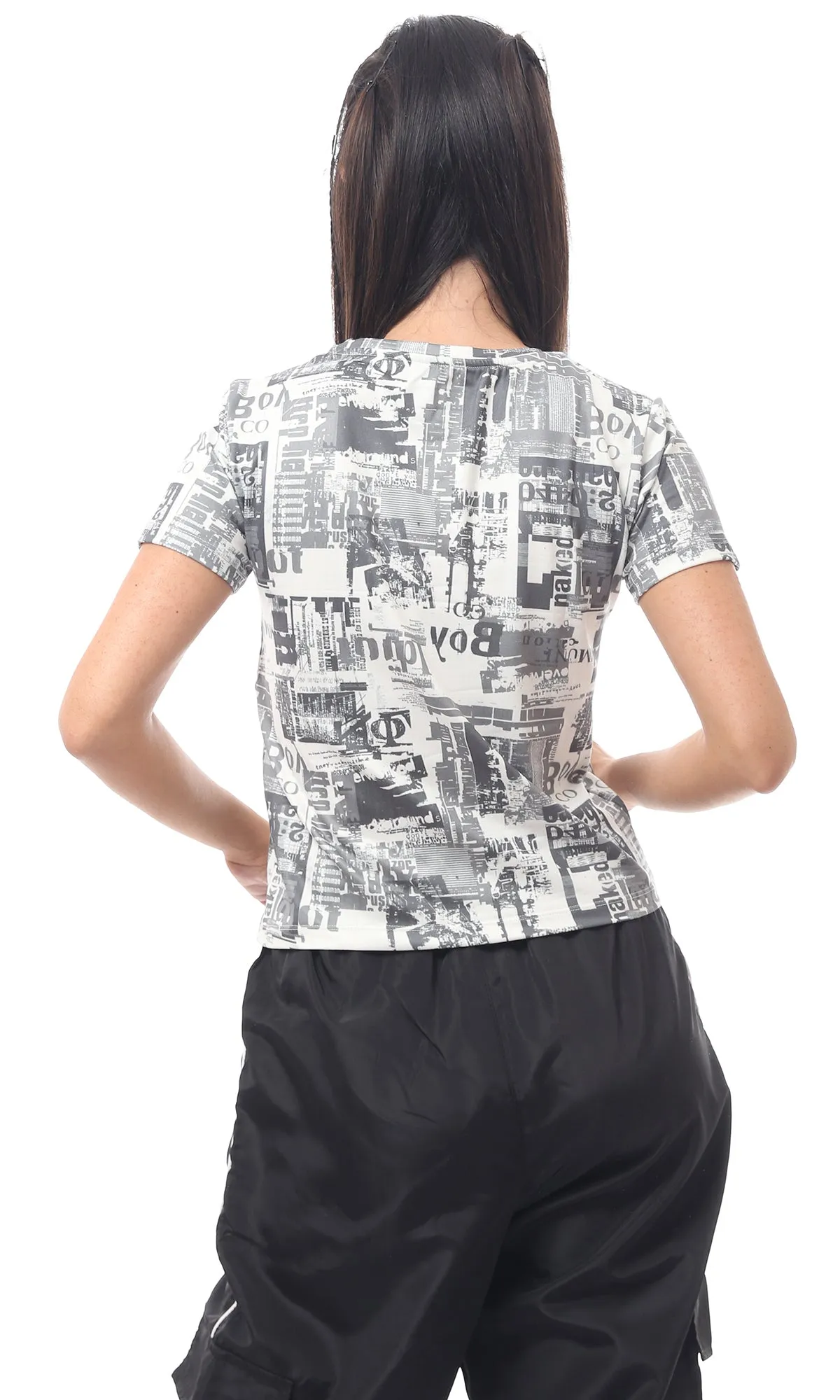 O170159 Women Short Sleeve