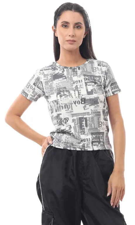 O170159 Women Short Sleeve