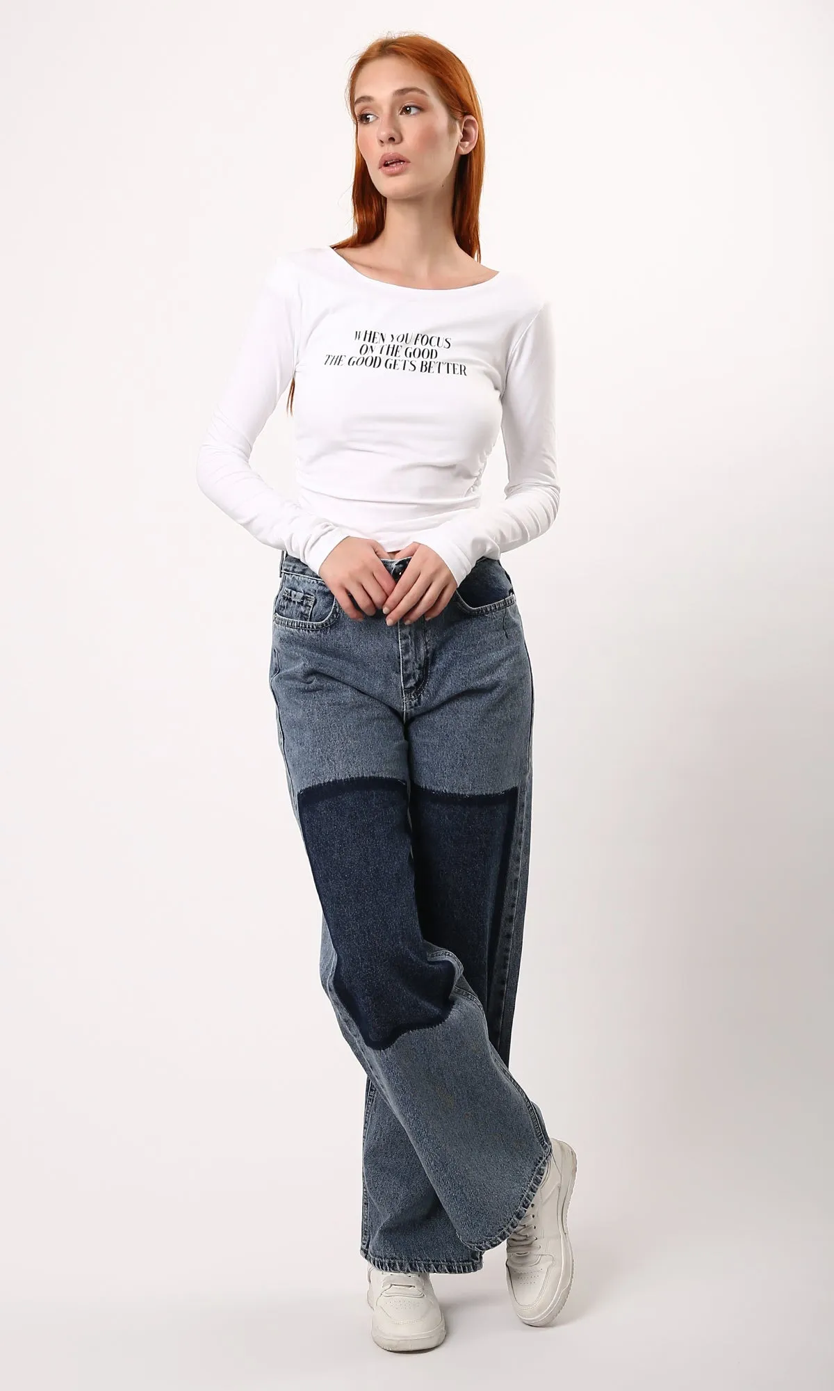 O189382 Women Trouser Jeans