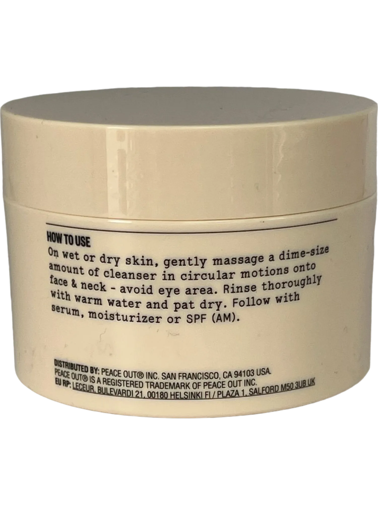 Peace Out Blemish Balm Daily Gentle Exfoliating Cleanser BNIB 105ml