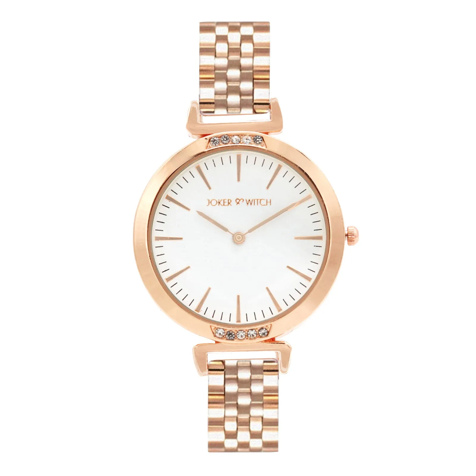 Peace Rosegold Watch Bracelet Stack