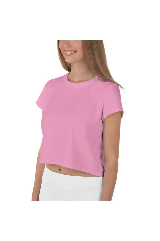 Pink Crop Tee