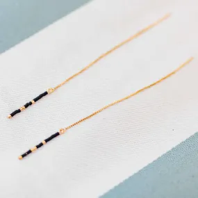 POPPY - MORSE CODE EARRINGS