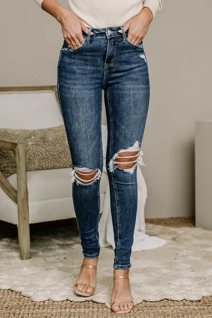 Price To Pay Distressed Skinny Jeans