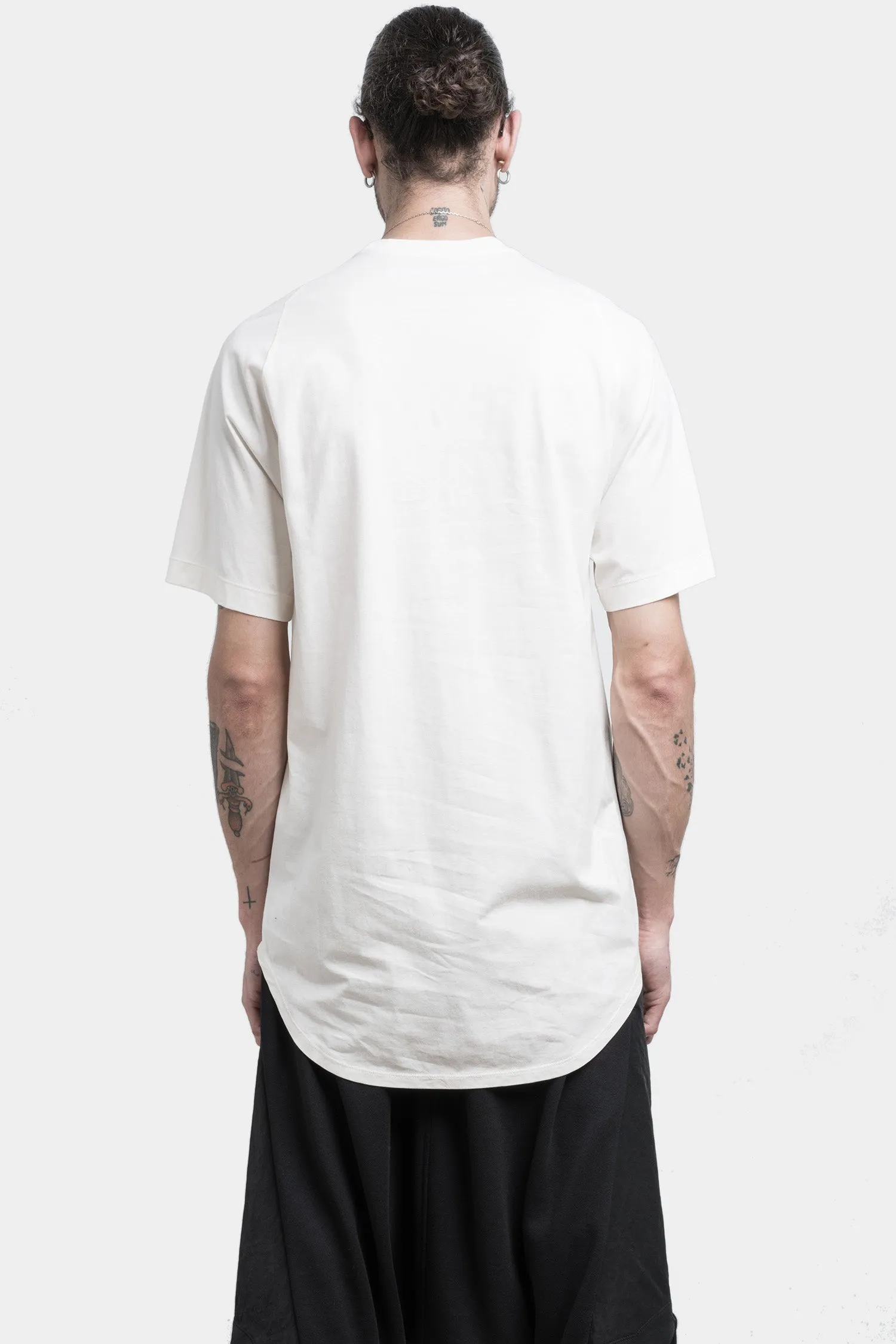 Printed raglan T-Shirt, Off White