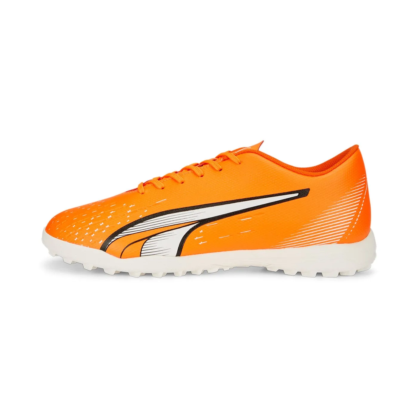 Puma men's soccer shoe Ultra Play TT 107226 01 orange-white