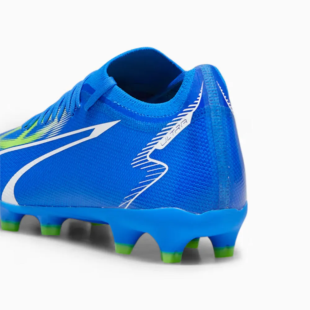 Puma Ultra Match FG/AG Football Boots (Ultra Blue/White/Pro Green)