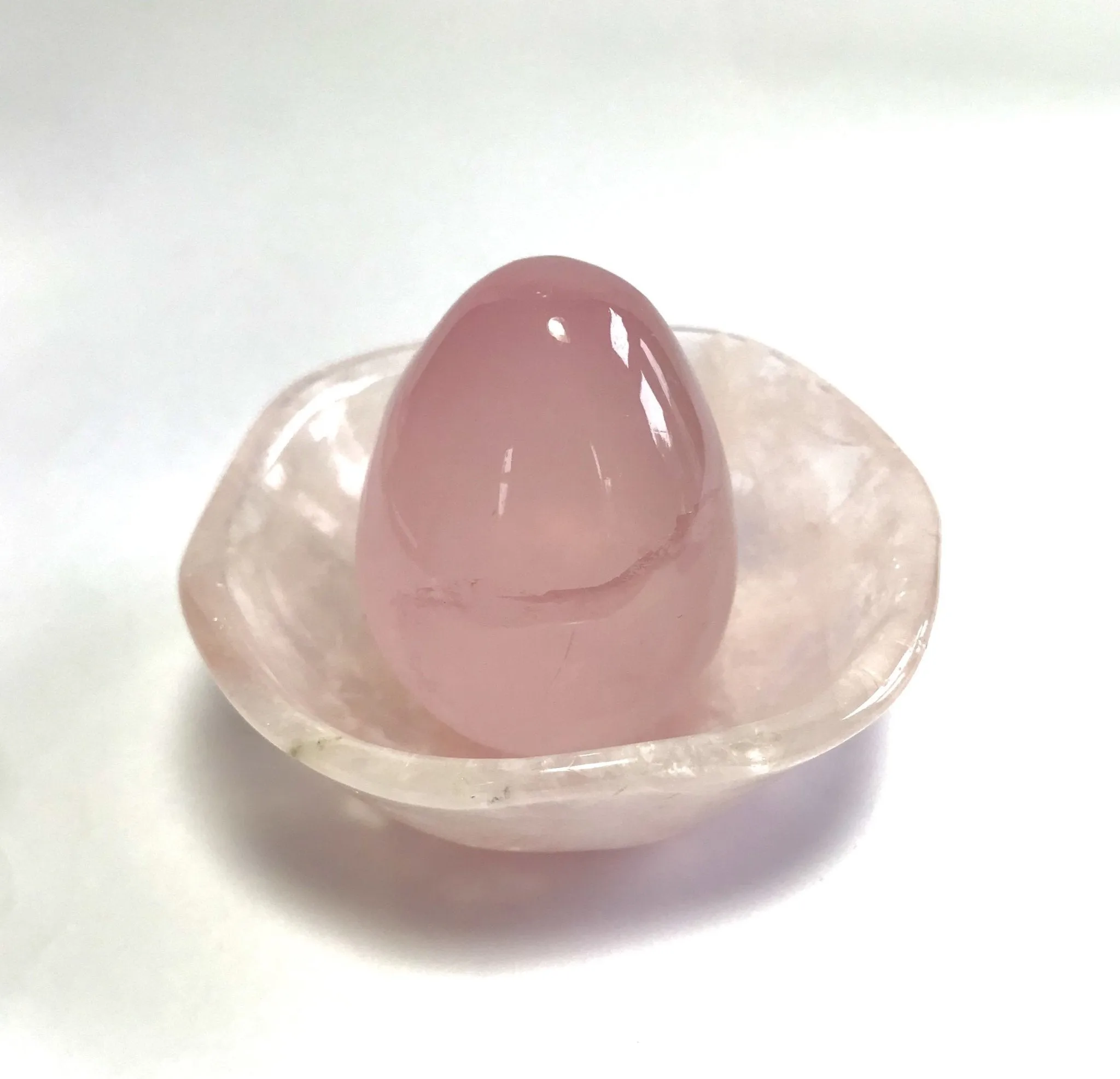 Rose Quartz Egg