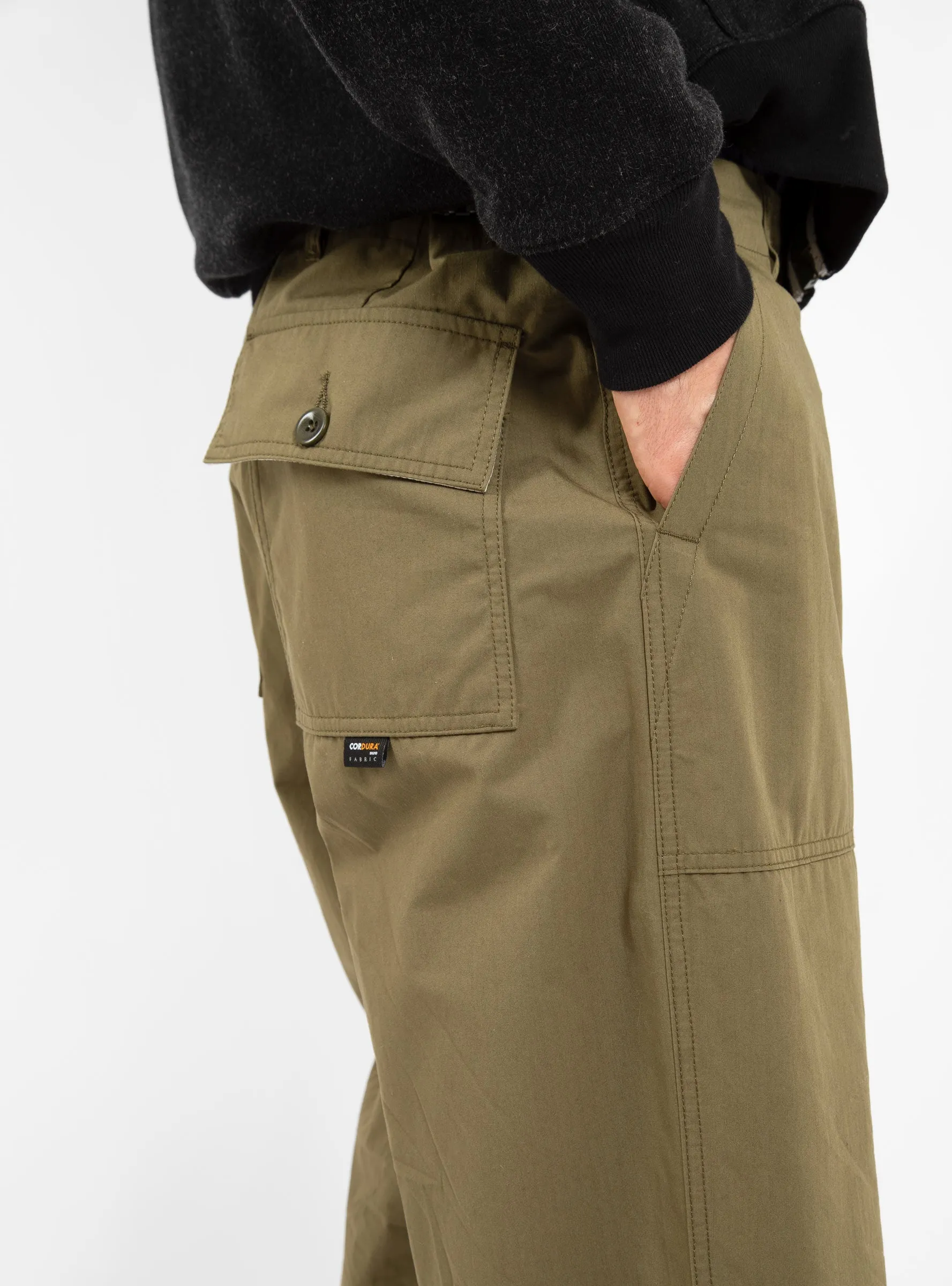 Ruffle Pant Olive