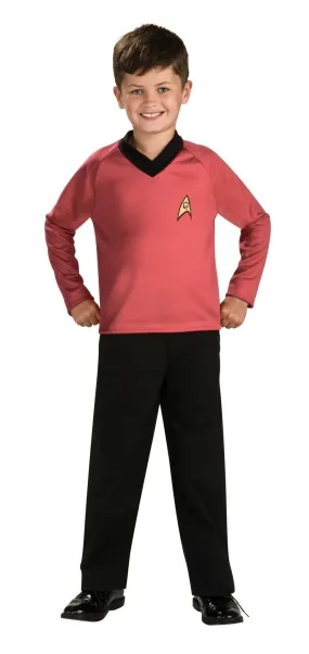 Scotty Red Costume for Kids - Star Trek