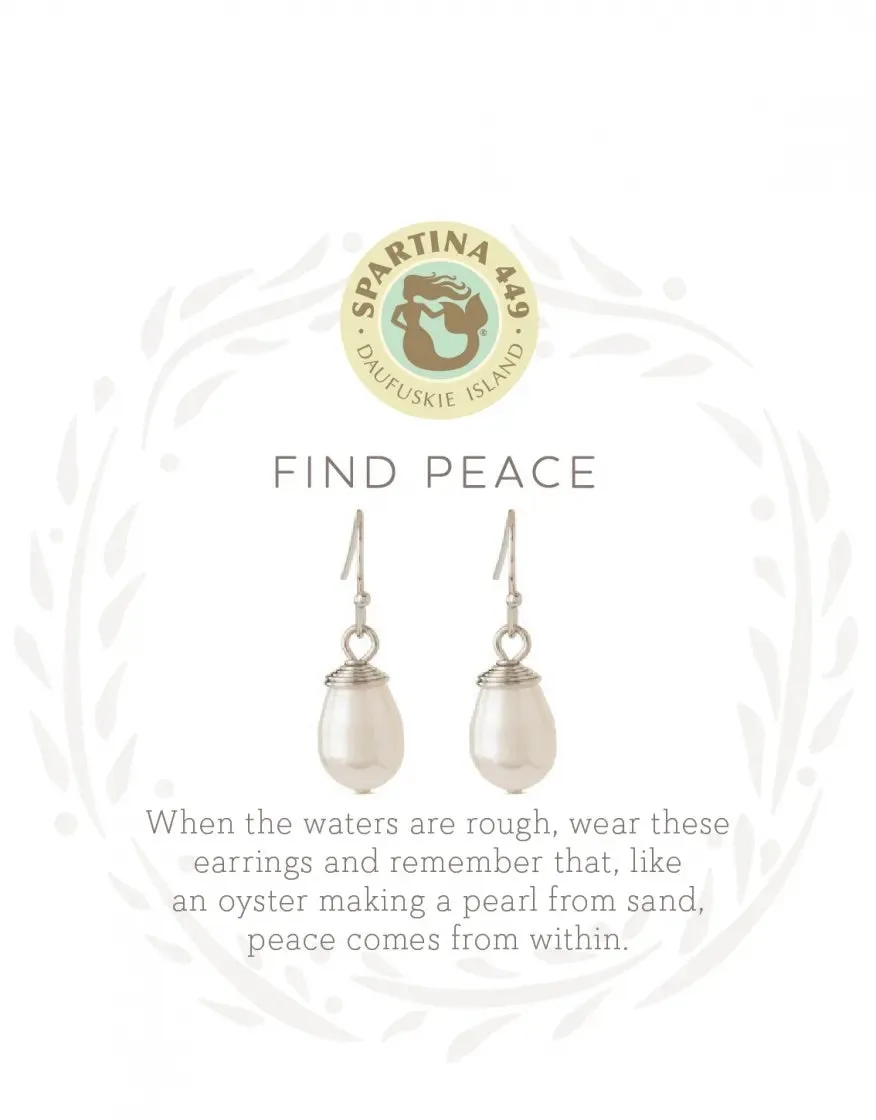 Sea La Vie Find Peace Earrings