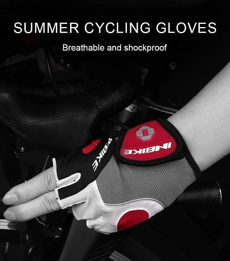 Shockproof GEL Pad Cycling Gloves Half Finger Sport Gloves Men Women Summer Bicycle Gym Fitness Gloves MTB Bike Gloves