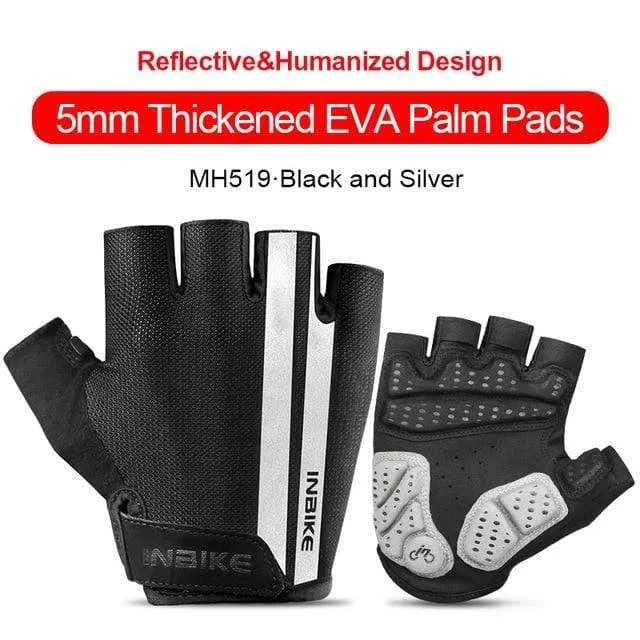 Shockproof GEL Pad Cycling Gloves Half Finger Sport Gloves Men Women Summer Bicycle Gym Fitness Gloves MTB Bike Gloves