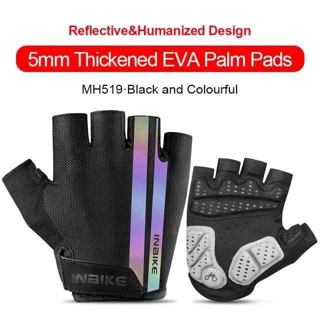 Shockproof GEL Pad Cycling Gloves Half Finger Sport Gloves Men Women Summer Bicycle Gym Fitness Gloves MTB Bike Gloves